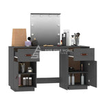 Load image into Gallery viewer, Gray Dressing Table with LED-GCC Home Center