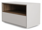Load image into Gallery viewer, Gray Nightstand Bedside Table-GCC Home Center