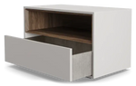 Load image into Gallery viewer, Gray Nightstand Bedside Table-GCC Home Center