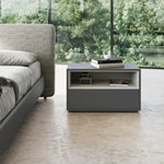 Load image into Gallery viewer, Gray Nightstand Bedside Table-GCC Home Center