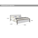 Load image into Gallery viewer, Grayer King Bed