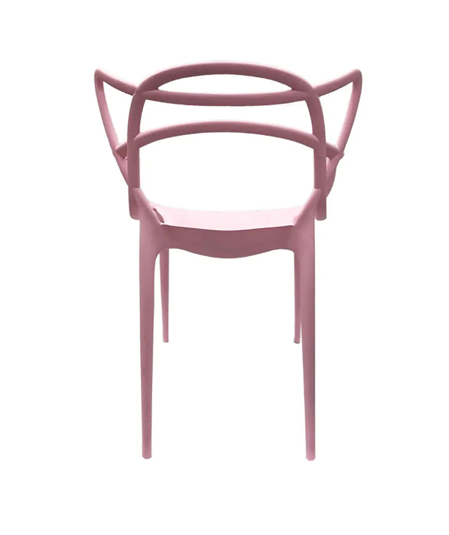 Jilphar Furniture Half Molded Polypropylene Dining Chair JP1325-GCC Home Center