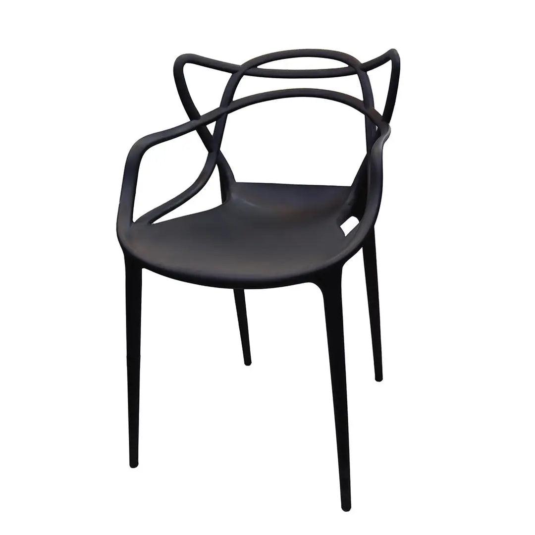 Jilphar Furniture Half Molded Polypropylene Dining Chair JP1325-GCC Home Center