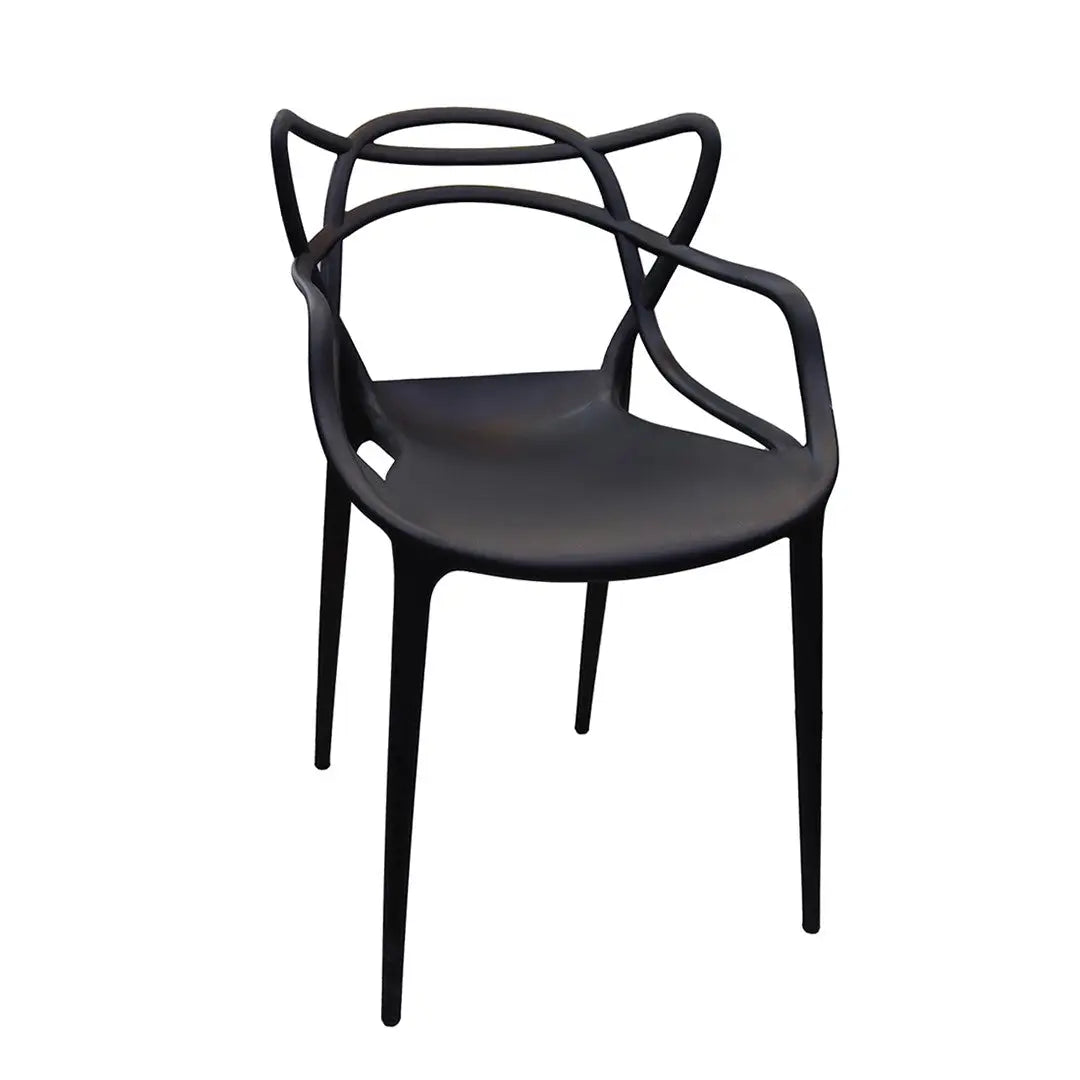 Jilphar Furniture Half Molded Polypropylene Dining Chair JP1325-GCC Home Center