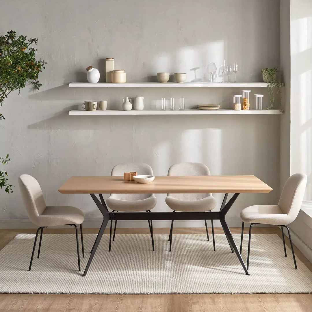 Hamlets 6-Seater Dining Set-GCC Home Center