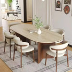 Load image into Gallery viewer, Harmony 6 Seater Dining Table Set with Limestone Top