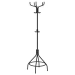 Load image into Gallery viewer, Hat and coat stand, black, 181 cm