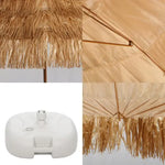 Load image into Gallery viewer, Hawaiian Style Straw Outdoor Umbrella without Base