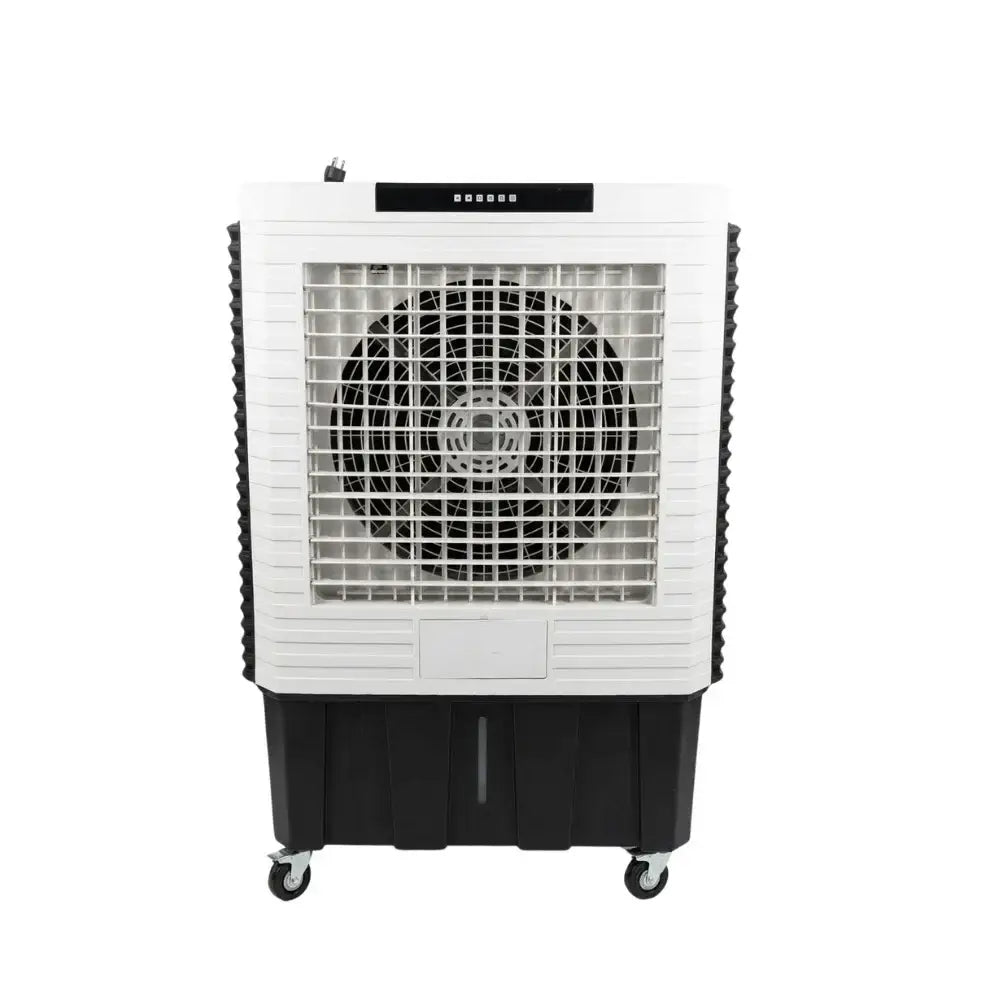 Heavy‑Duty Industrial Evaporative Air Cooler – 18,000 CMH Airflow, 150L Water Tank, 750W Power, Axial Fan, 3‑Speed Control, Outdoor & Commercial Cooling System