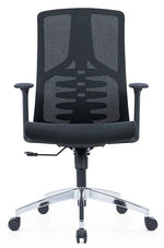 Load image into Gallery viewer, High Back Ergonomic Swivel Office Chair – Mesh Design with Adjustable Headrest &amp; Lumbar Support