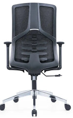 Load image into Gallery viewer, High Back Ergonomic Swivel Office Chair – Mesh Design with Adjustable Headrest &amp; Lumbar Support