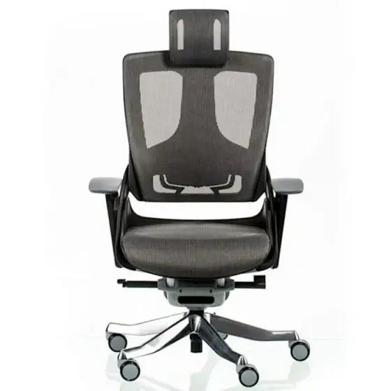High Back Fabric Chair 49 cm - Black Office Chair-GCC Home Center