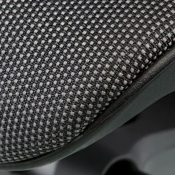 High Back Fabric Chair 49 cm - Black Office Chair-GCC Home Center