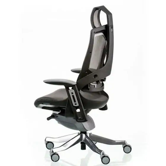 High Back Fabric Chair 49 cm - Black Office Chair-GCC Home Center