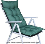 Load image into Gallery viewer, High Back Garden Chair Cushion Pads, Weather-Resistance Rocking Chair Lounger Cushions for Garden Indoor Outdoor - Gray-GCC Home Center