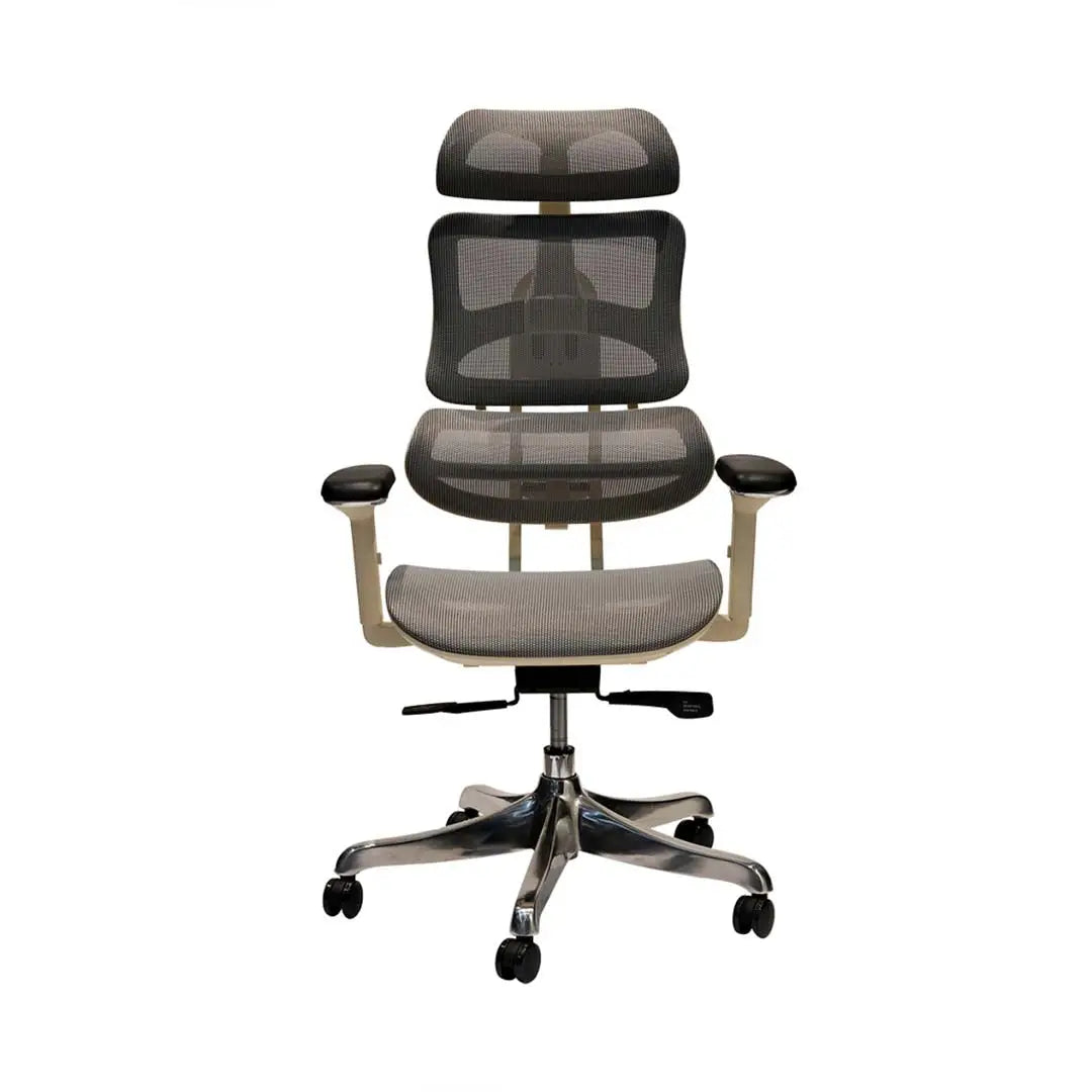 High Back Medicated Chair, Office Chair With Height Adjustable, Lumbar Support And 5 Swivel Wheels-GCC Home Center