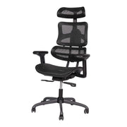 High Back Medicated Chair, Office Chair With Height Adjustable, Lumbar Support And 5 Swivel Wheels-GCC Home Center