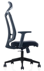 Load image into Gallery viewer, High Back Mesh Ergonomic Chair for Office with Chrome Base