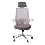 Load image into Gallery viewer, High Back Office Chair With Height Adjustable And 5 Swivel Wheels-GCC Home Center