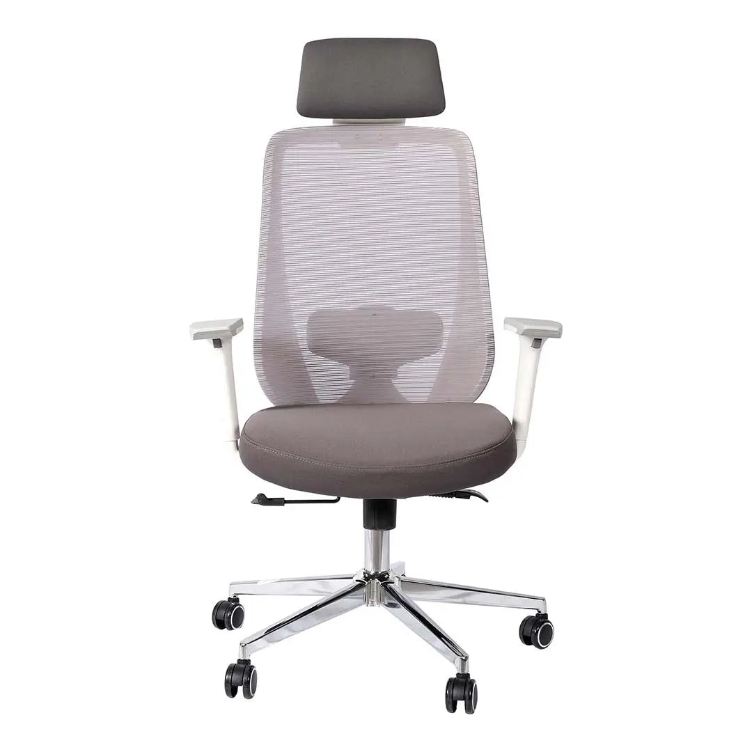 High Back Office Chair With Height Adjustable And 5 Swivel Wheels-GCC Home Center