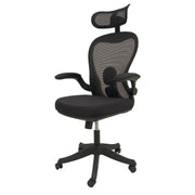 High Back Office Chair With Height Adjustable And Arm Rest-GCC Home Center
