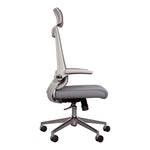 Load image into Gallery viewer, High Back Office Chair With Height Adjustable And Swivel Wheels-GCC Home Center