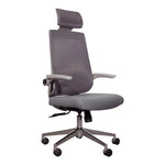 Load image into Gallery viewer, High Back Office Chair With Height Adjustable And Swivel Wheels-GCC Home Center