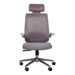 Load image into Gallery viewer, High Back Office Chair With Height Adjustable And Swivel Wheels-GCC Home Center