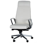 Load image into Gallery viewer, High Back Office Chair With Height Adjustable, Armrest And Swivel Wheels-GCC Home Center
