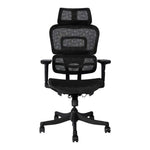 Load image into Gallery viewer, High Back Office Chair With Height Adjustable, Lumbar Support And 5 Swivel Wheels-GCC Home Center