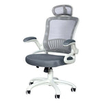 Load image into Gallery viewer, High Back Office Chair With Lumbar Support, Height Adjustable And Swivel Wheels-GCC Home Center