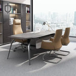Load image into Gallery viewer, High-End Modern Luxury Wooden Desk Elegant Executive Office Furniture Extendable Villa Home Office Building Modular Design CEO 180x160