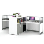 Load image into Gallery viewer, High-Quality 3-Person Workstation, Aluminum Frame
