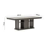 Load image into Gallery viewer, Homestead Style 8-Seater Dining Set – Coffee