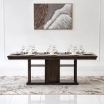 Load image into Gallery viewer, Homestead Style 8-Seater Dining Set – Coffee