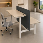 Load image into Gallery viewer, Huimei ST-ST-2 Adjustable Workstation – Dual Desk with Smart Height Control
