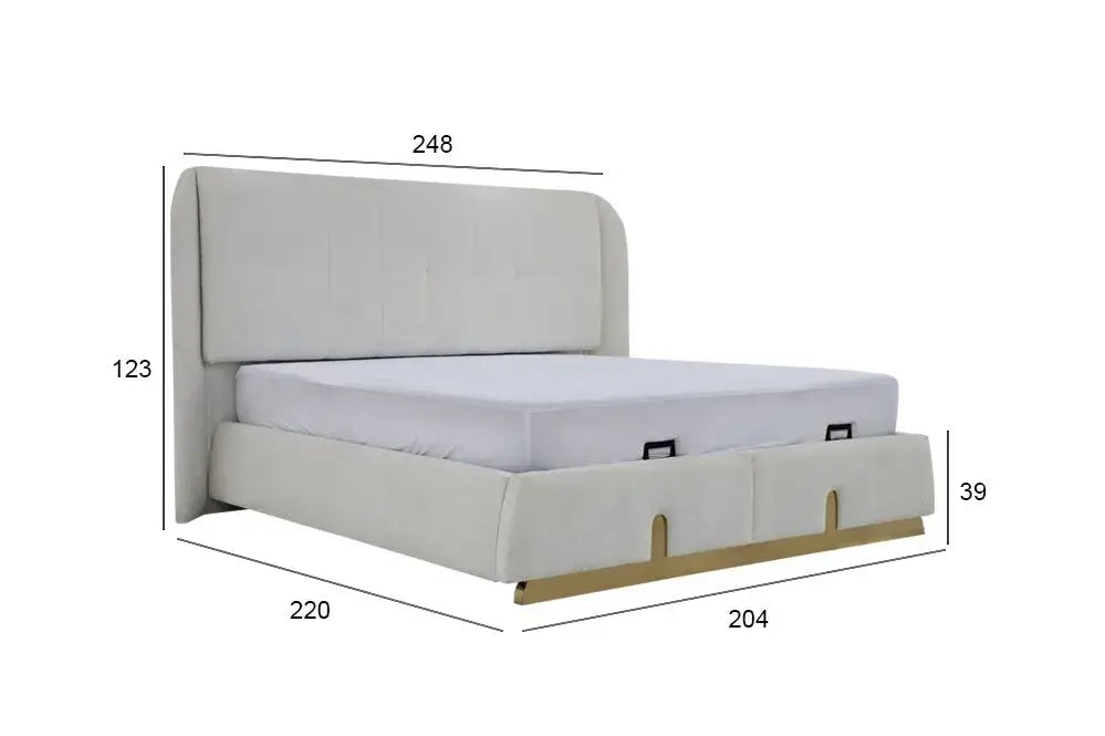 Hydraulic Bed With Storage