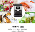 Load image into Gallery viewer, Arabian Mall 3-in-1 Countertop Ice Maker and Water Dispenser (15-18kg/24h, LCD Display, 1.8L Tank)