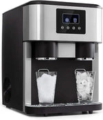 Load image into Gallery viewer, Ice Maker, 3-in-1: Ice Cubes, Crushed Ice, Cold Water, LCD Display, 1.8L Tank