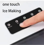 Load image into Gallery viewer, Ice Maker Countertop Portable Self-Cleaning Ice Maker Machine with Handle Scoop and Basket 9 Bullet Ice Cubes in 6-8 Minutes 12kg/24H Ideal for Home Kitchen Office Party