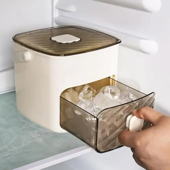 Ice Maker Machine Counter Top, 48 Ice Cube Ice Machine with Ice Scoop & Basket, Ice Cube Maker Release All Ice Cubes in One Second, Ice Cube Tray for Whiskey, Cocktail, Coffee Drinks, Beer