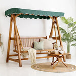 Load image into Gallery viewer, Indonesian Teak Wood Relax Swing Bench