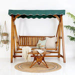 Load image into Gallery viewer, Indonesian Teak Wood Relax Swing Bench