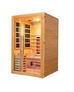 Load image into Gallery viewer, Indoor Hybrid Sauna (Full Spectrum Infrared + 6kW Traditional Stove)