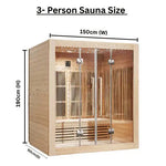 Load image into Gallery viewer, Indoor Infrared Sauna - Spa-Level Infrared Wellness at Home