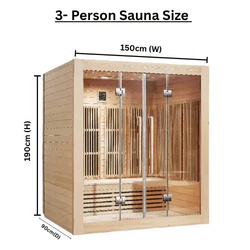 Indoor Infrared Sauna - Spa-Level Infrared Wellness at Home