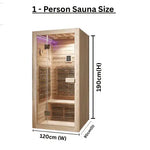 Load image into Gallery viewer, Indoor Infrared Sauna - Spa-Level Infrared Wellness at Home