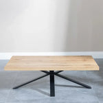 Load image into Gallery viewer, Industrial Coffee Table with Black Spider Legs