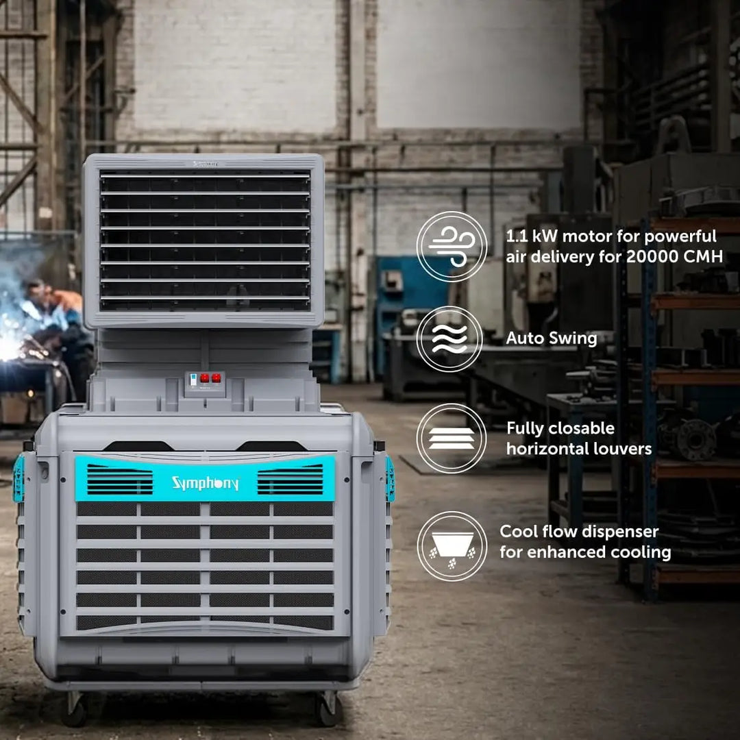 Industrial Evaporative Air Cooler – 20000m3/h | BS-IAC-20000-IN