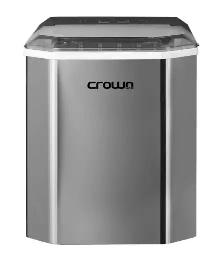 Instant Ice Maker Produce Up To 12 Kg Bullet Ice Per 24 Hours 110 W IM-411 Silver